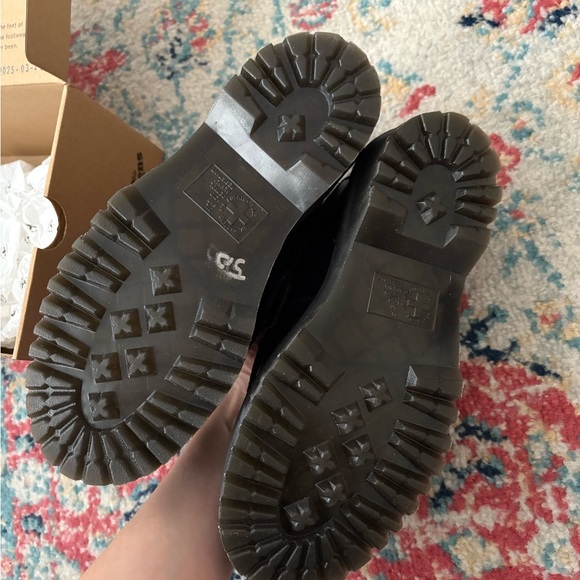 Dr. Martens Vegan Adrian Felix Tassel Platform Loafers - Picture 4 of 5